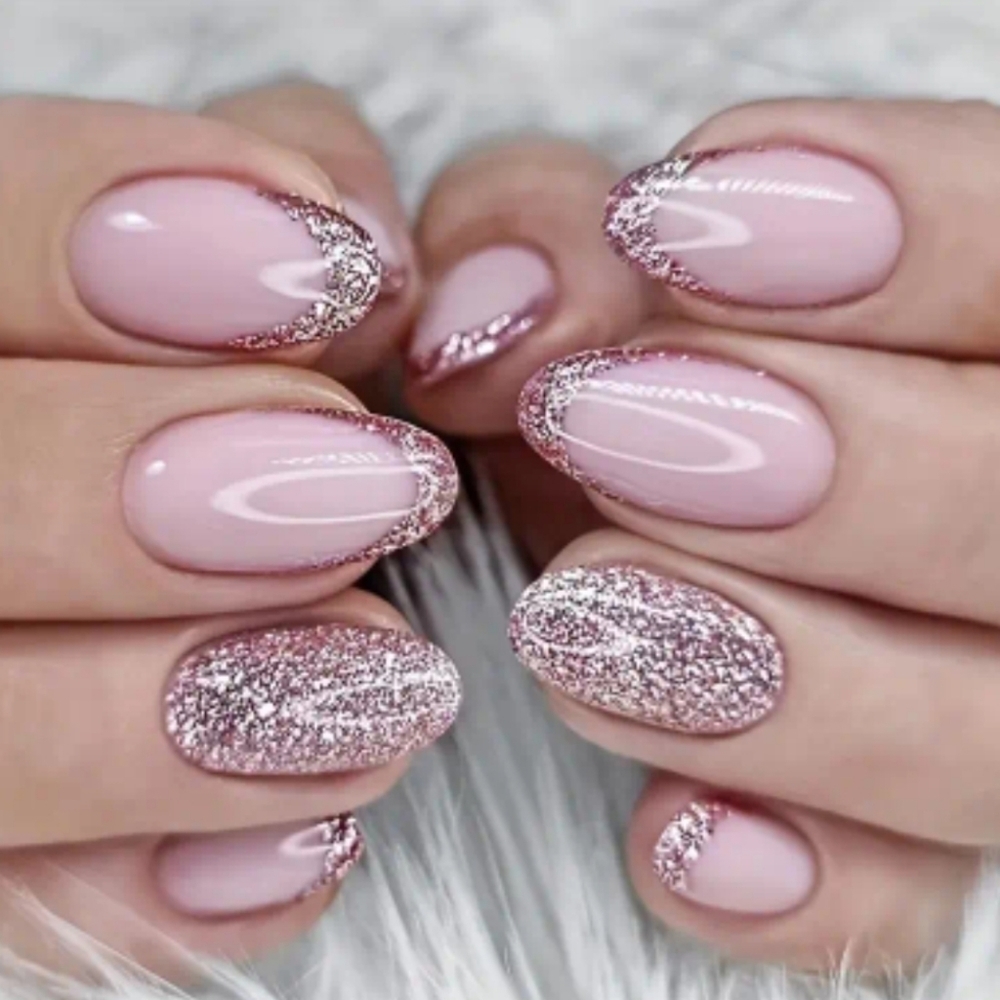 24 Pieces Fake Press On Nails